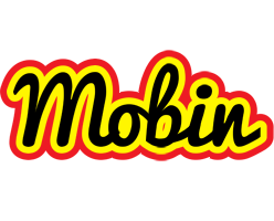 Mobin flaming logo