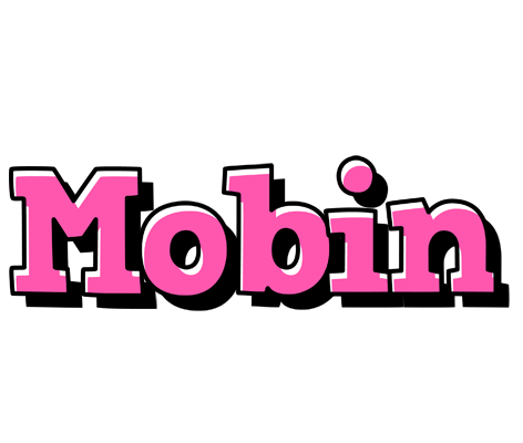 Mobin girlish logo