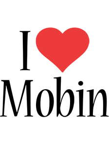 Mobin i-love logo