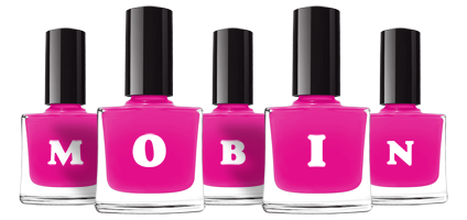 Mobin nails logo