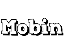 Mobin snowing logo