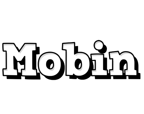 Mobin snowing logo