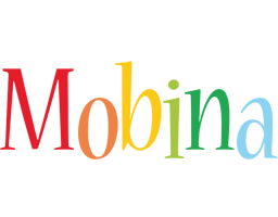 Mobina birthday logo