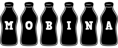 Mobina bottle logo