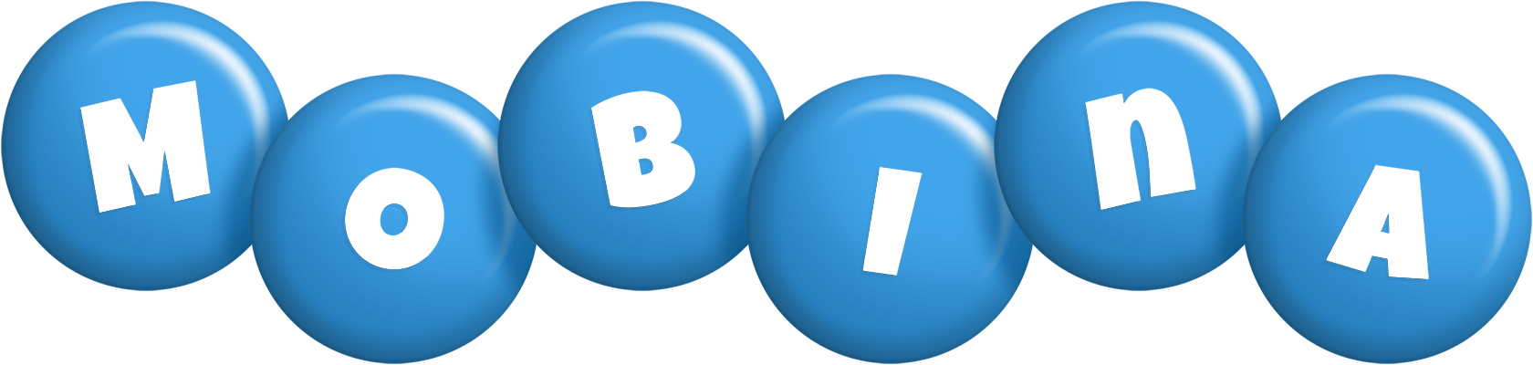 Mobina candy-blue logo