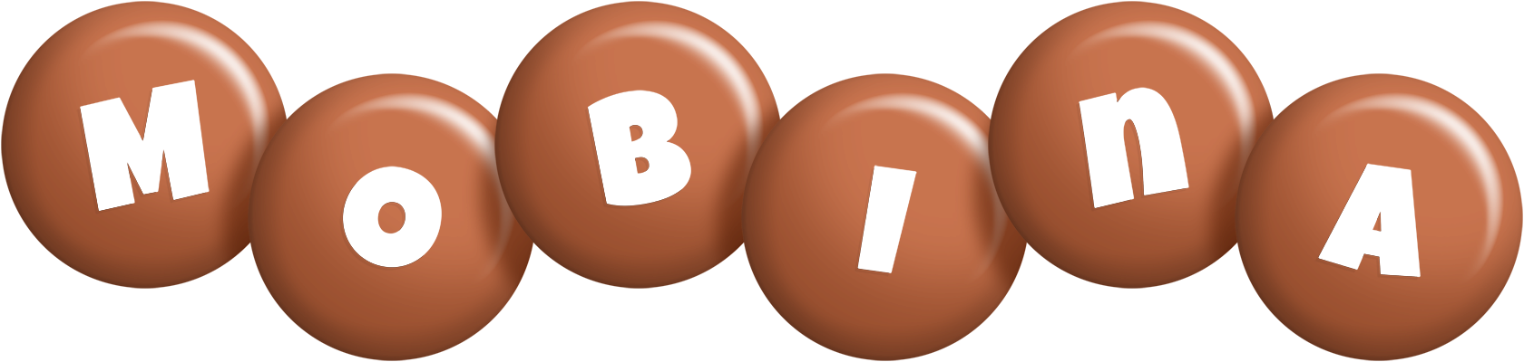 Mobina candy-brown logo