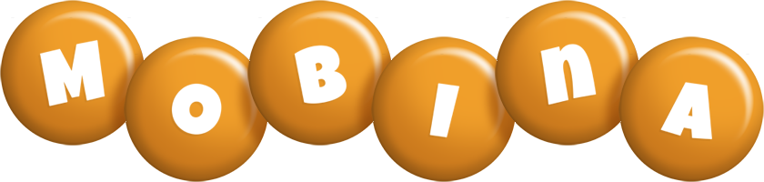 Mobina candy-orange logo