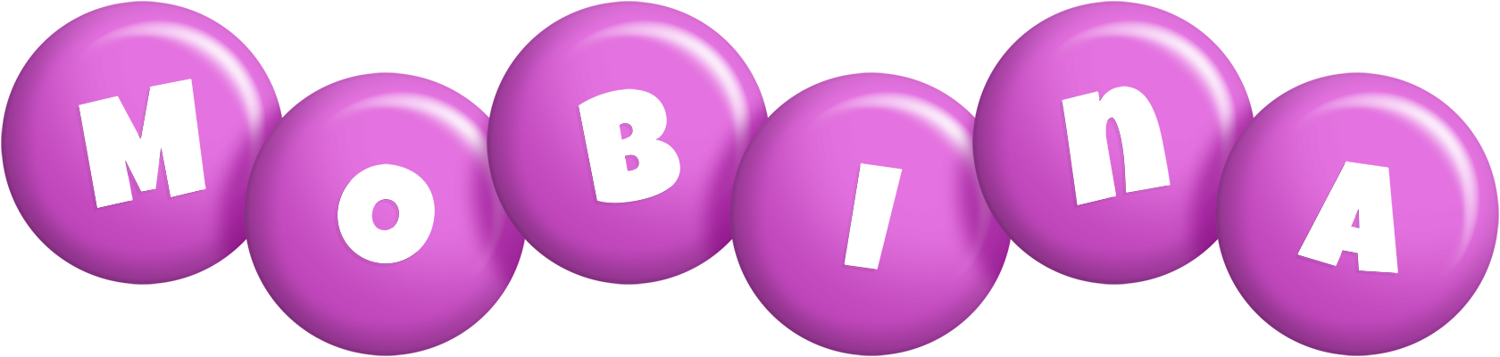 Mobina candy-purple logo