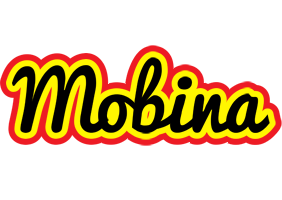 Mobina flaming logo