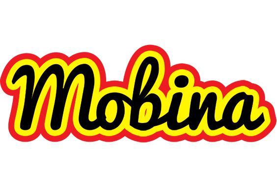 Mobina flaming logo