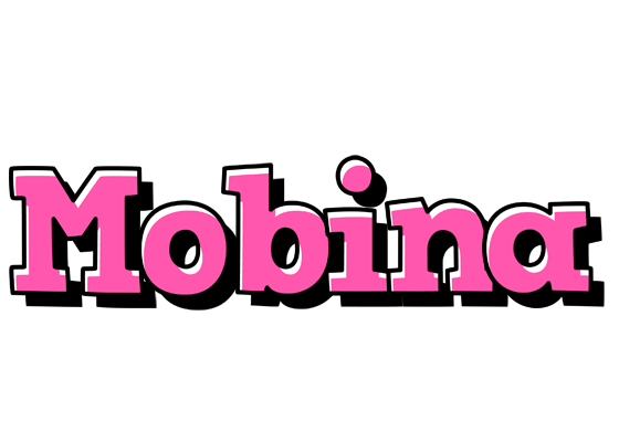 Mobina girlish logo