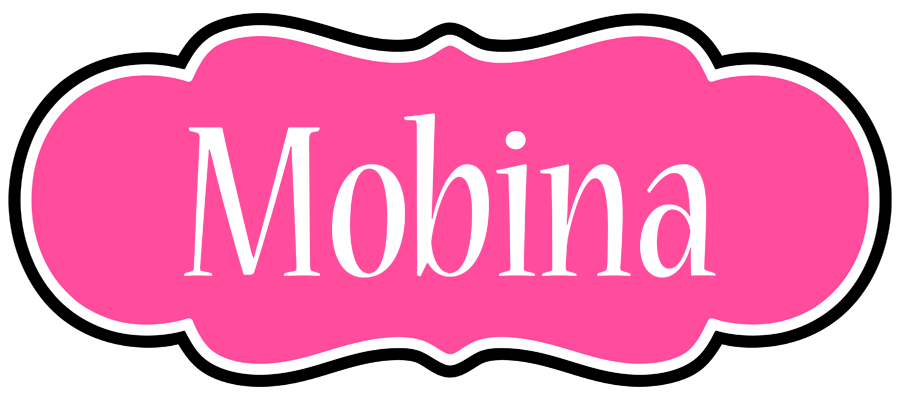 Mobina invitation logo