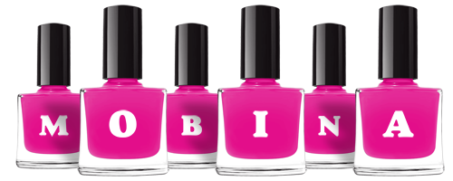 Mobina nails logo