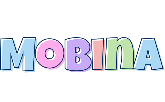 Mobina pastel logo