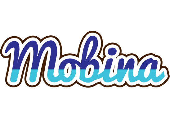 Mobina raining logo