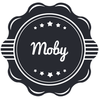 Moby badge logo