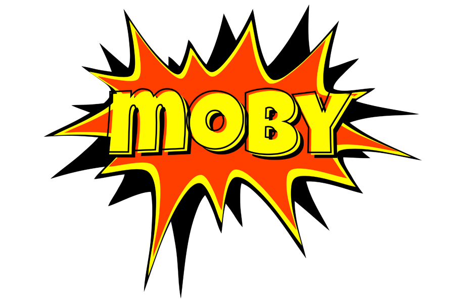 Moby bazinga logo
