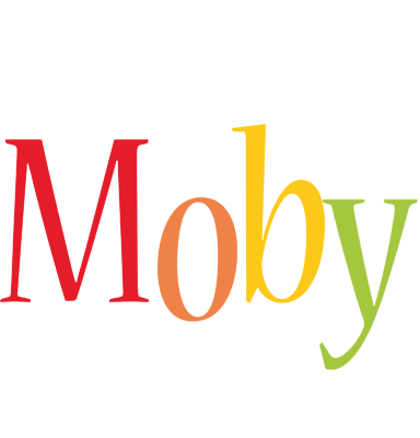 Moby birthday logo