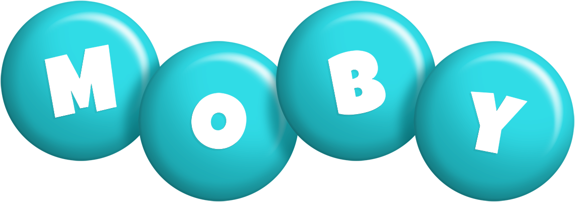 Moby candy-azur logo
