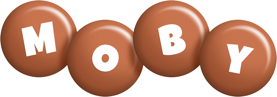 Moby candy-brown logo