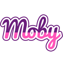 Moby cheerful logo