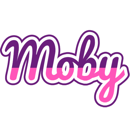 Moby cheerful logo
