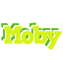 Moby citrus logo