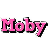 Moby girlish logo