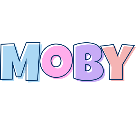 Moby pastel logo