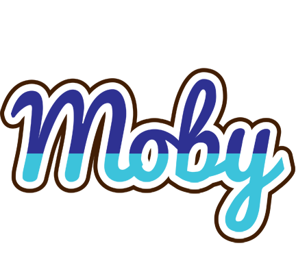 Moby raining logo