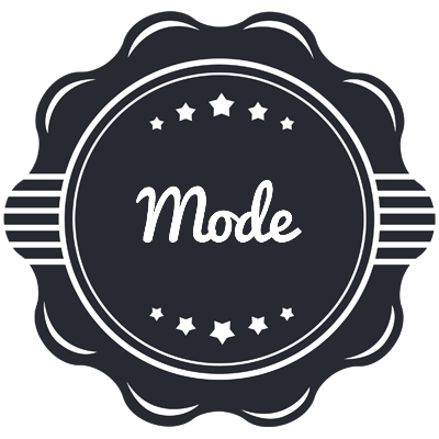 Mode badge logo