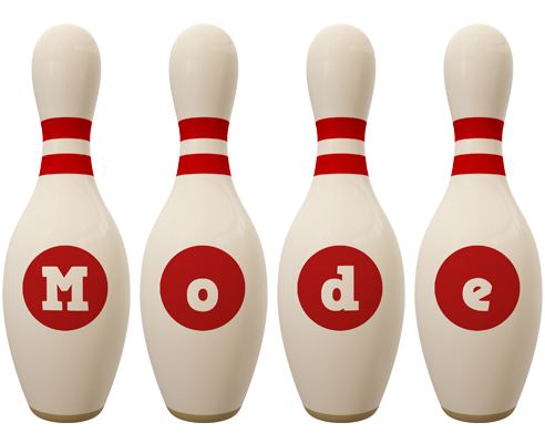 Mode bowling-pin logo