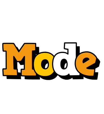 Mode cartoon logo