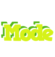 Mode citrus logo