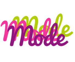 Mode flowers logo