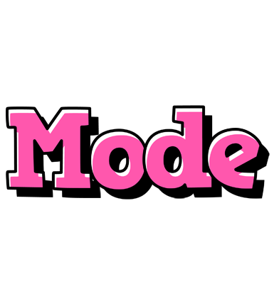 Mode girlish logo