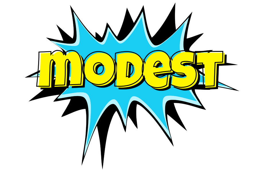 Modest amazing logo