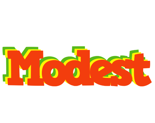 Modest bbq logo
