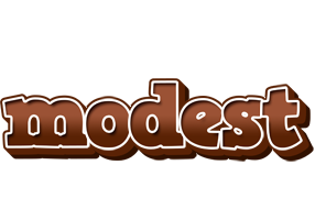 Modest brownie logo