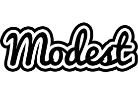 Modest chess logo