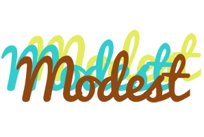 Modest cupcake logo