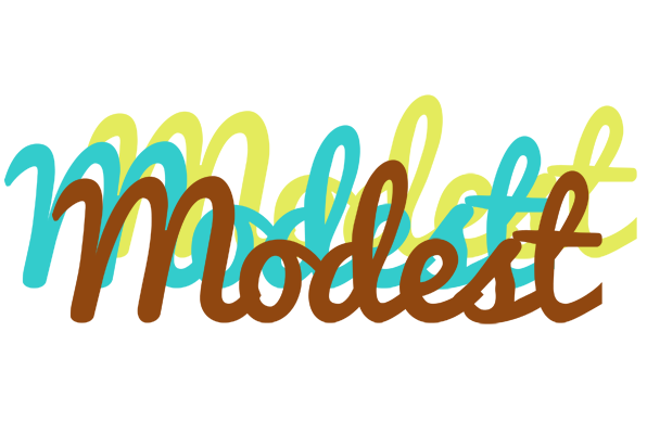 Modest cupcake logo