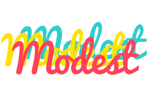 Modest disco logo