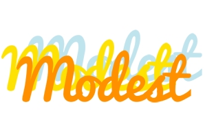 Modest energy logo