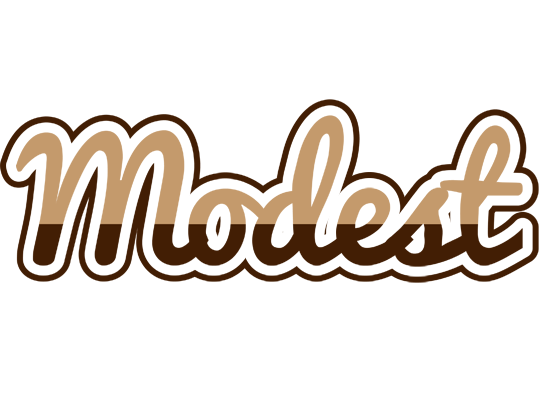 Modest exclusive logo