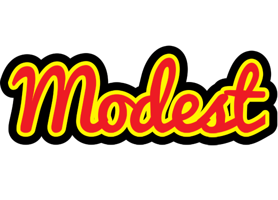 Modest fireman logo