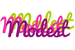 Modest flowers logo