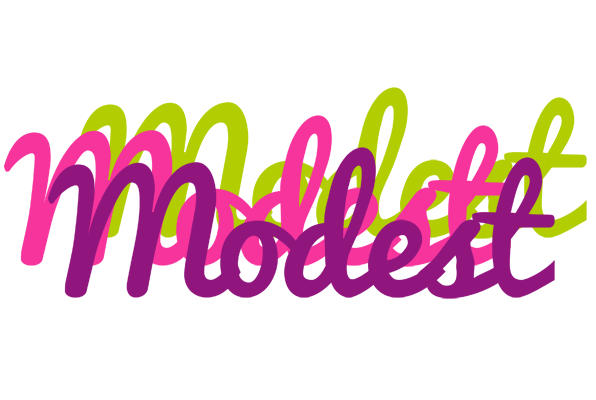 Modest flowers logo