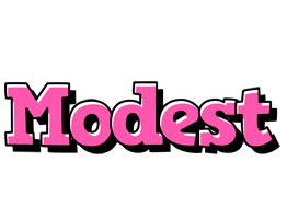 Modest girlish logo