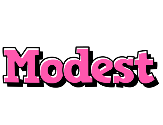 Modest girlish logo